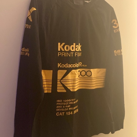 Men’s Kodak oversized long sleeve T-shirt - Picture 2 of 5